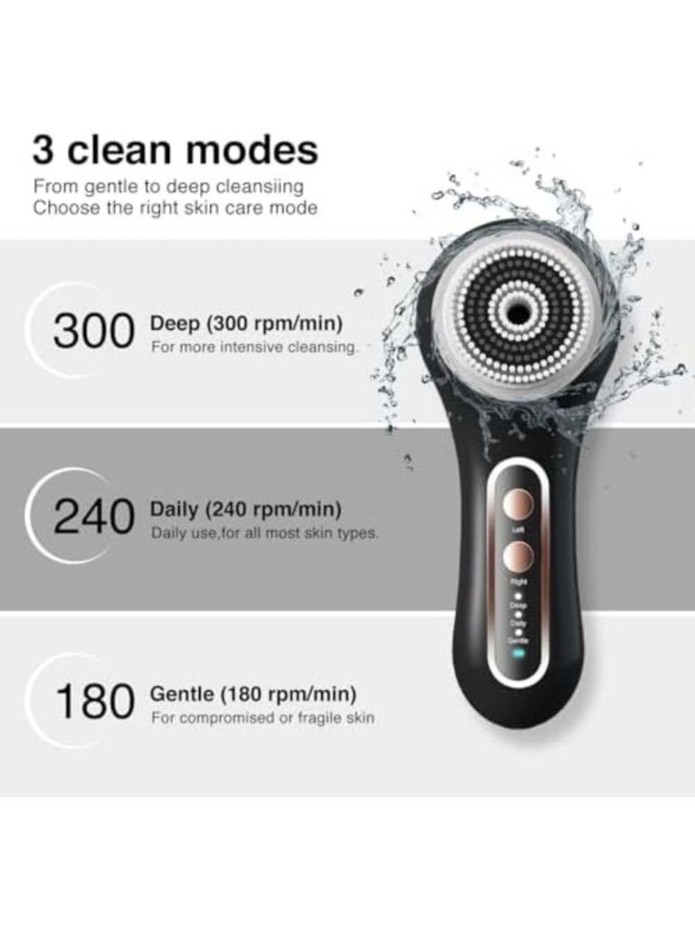 Rechargeable Rotating Face Scrubber - Picture 5 of 6